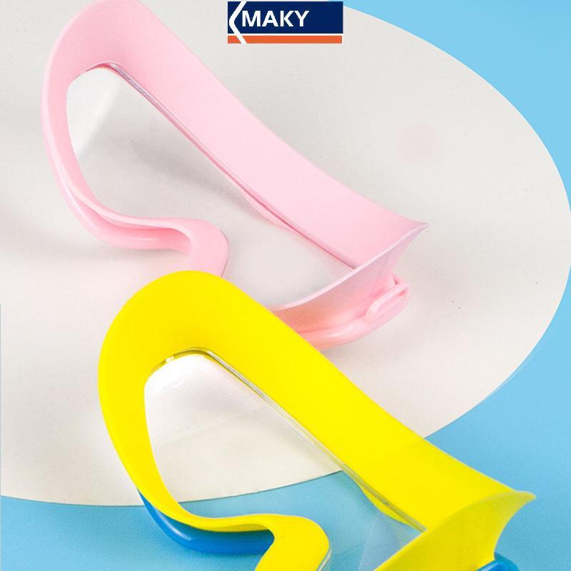 MAKY Kính lặn chuyên nghiệp khung lớn chống nước và chống sương mù phổ biến trực tuyến, Kính bơi dành cho người lớn VN