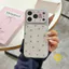 Phone Case For iPhone 17 Pro Max 16 15 Acrylic TPU Dog Puppy Star Cake Aesthetic Korean Cute