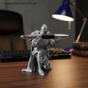MỚI Sáng Tạo Để Bàn Tổ Chức Hiệp Sĩ Bút Đứng Theo Chủ Đề Nhựa Trang Trí Cho Nghệ Sĩ Nhà Văn Phòng Tại Nhà Không Gian Làm Việc SKY
