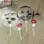 MỚI Mới Ngộ nghĩnh Biểu Hiện Parody Trừu Tượng Quạt Sáng Tạo Trong Suốt Tay Tròn Du Lịch Ảnh Quạt Đạo Cụ Cho Đảng Ủng Hộ Tiểu Thuyết Quà Tặng SKY