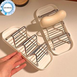 Ulovebsby Xà Phòng Inox Ra Thoát Nước Khay Xà Phòng Đa Năng Phòng Tắm Bảo Quản Ra Phòng Tắm Thoát Xà Phòng Hộp Đựng Xà Phòng VN