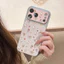 Ốp lưng iPhone Họa tiết da mạ Thỏ họa tiết Hello Kitty iPhone 17 16 15 14 13 12 11 Pro Max Plus Max