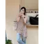 Đầm đeo hoa phong cách ngọt ngào Nữ phong cách mới Nhìn khổng lồ Đầu xuân đẹp đẹp đẹp Pháp