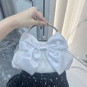 Cổ Tích Túi Họp Túi Cưới Trắng Ăn Tối Ly Hợp Túi Đầm Cao Cấp Túi Tiệc Túi Túi Xách Dây Xích Túi