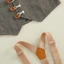Trẻ sơ sinh Bé trai Quý ông Trang phục không tay Cổ chữ V Nút xuống Áo Vest trang trọng và quần short treo eo co giãn