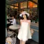 Quần short treo Bộ đồ hai mảnh Hàn Quốc Lười sang trọng Phiên bản mùa hè Pure Desire Hot Girl Bộ đồ du lịch hàng ngày