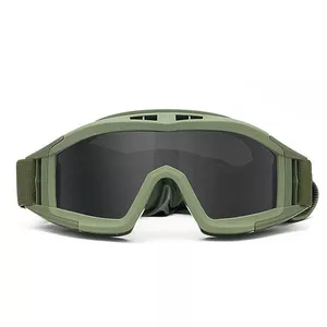 Kính chiến thuật ngoài trời Desert Locust Army Mini Kính thể thao chống va đập Unisex Kính chống đạn