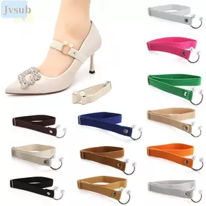 JVSUB Dây Buộc Mắt Cá Chân Nữ Co Giãn Khóa Giày Cao Gót Hình Chữ U