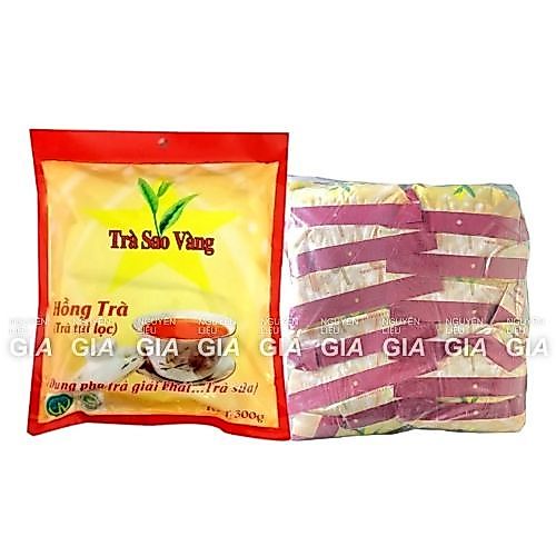 [LỐC 25 GÓI] Hồng trà túi lọc Sao Vàng Gói 300g