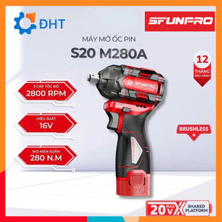 [Chính Hãng] Máy Mở Ốc Pin SFUNPRO S16 M280A – Siết Ốc Mạnh, 3 cấp lực, Bảo Hành 12 Tháng