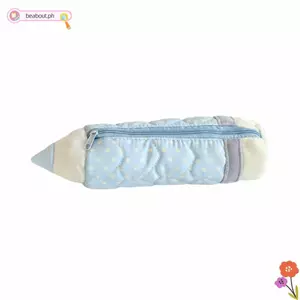 Túi đựng bút BEABOUT, Bút chì hình dạng dây kéo trơn tru, Túi đựng bút chì in hình ngôi sao dung tích lớn di động dễ thương dành cho học sinh