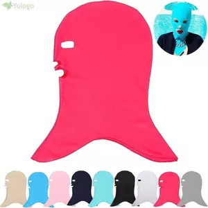 Mũ bơi YOLOGO, Kem chống nắng đàn hồi cao Facekini, Chống gió di động Chống nước Nhẹ Chống nắng Bảo vệ bơi lội Lướt sóng Lặn