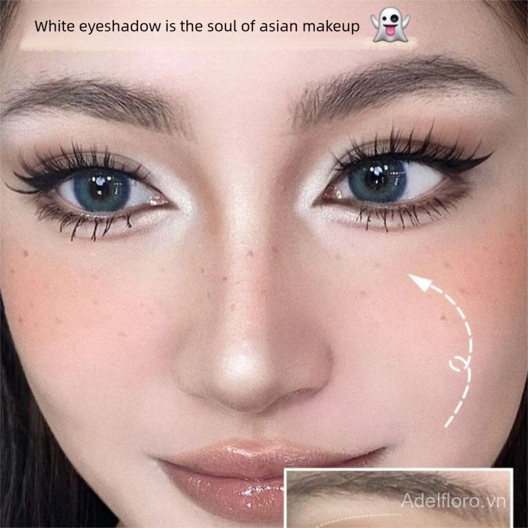 [2026 Mới] Bảng Mặt Matte Kép - Bột Khô Ướt, Làm Sáng Tự Nhiên, Phấn má Hồng Đường Viền