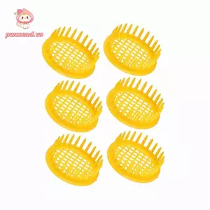 PWSEND 6 Chiếc Hộp Nuôi Ong Nữ Hoàng, Lồng Ong Nữ Hoàng Bằng Nhựa Bền Đẹp, Lỗ Thông Gió Có Thể Tái Sử Dụng Dụng Dụng Cụ Nuôi Ong