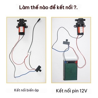 Bộ Điều Tốc 12V Cho Bình Phun Điện - Công Tắc Điều Chỉnh Tốc Độ Motor Máy Bơm Mini DC 12V