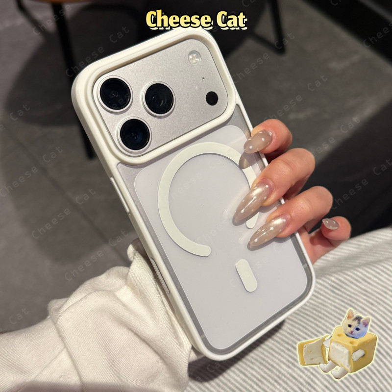 Hồng Từ Ốp Lưng iPhone HD Acrylic Mặt Sau Ốp Lưng Điện Thoại iPhone 13 Pro Max 14 15 Plus 11 12 16 17 Air Xs XR 7Plus