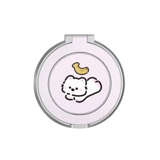 Dễ thương động vật nhỏ vòng khung phim hoạt hình ngón tay clasp xoay có thể gập lại