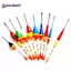 AN.MART 1 / 10 Bộ Phao Câu Cá Phao Bobber Đèn Câu Cá Sti Phao Biến Động Phối Kích Thước Phao Màu Cho Phụ Kiện Câu Cá VN