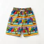 Thực vật nhiệt đới In 3D Unisex Phong cách Hawaii Quần short đi biển thoáng khí thoải mái