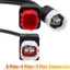 Cáp Chẩn Đoán Obd2 Cho Xe Máy Kline Euro5 16 Pin Đến 3Pin 4Pin 6Pin Obd2 Chẩn Đoán Adapter Thay Thế