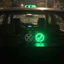 LACYESUK Rideshare LED Sign, Đèn báo LED taxi không cần khoan sáng tạo, Bóng đèn LED đặc biệt nhiều màu T-A-X-I LED Car Taxi Indicator Taxi Cab