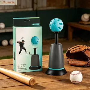 Huấn luyện viên đánh bóng chày OUSXA, 1 / 3 quả bóng bao gồm áo thun thể thao di động, Tự động bật lên tự động tự động bật lên Huấn luyện viên tự động thực hành Solo