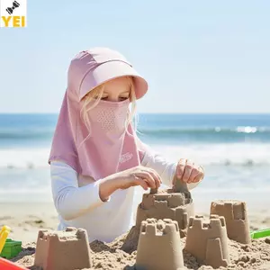 < YEI > 1 Cái Nữ Mùa Hè Ngoài Trời Chống Tia UV Ne Khăn Mũ Che Thoáng Khí Chống Nắng Cho Cắm Trại Và Du Lịch Mới