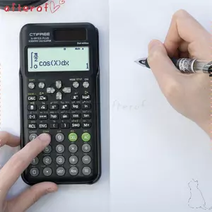 Máy tính khoa học AFTEROF 991ES Plus-2nd Edition, Chức năng 417 có chức năng bảo vệ Calculato, Máy tính số phức hợp ma trận văn phòng phẩm dành cho sinh viên di động