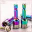 THÊM 1 / 4 Chiếc Ratchet Soet Lô Adapter Dụng Cụ Kim Loại Tay Cờ Lê 8 Mm Lục Giác Shank Tác Động Soets Cờ Lê Máy Khoan Điện Chuyển Đổi BSS