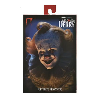 NECA Stephen King 's IT Pennywise Chú hề nhảy múa Ultimate 7 "Chào mừng bạn đến với Nhân vật hành động PVC của Derry Pennywise