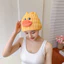 Mũ Sấy Tóc Lông Cừu San Hô Kỳ Lân Mũ Sấy Tóc Mềm Thấm Hút Tóc Người Lớn Trẻ Em Hoạt Hình Mũ Tắm HUB5