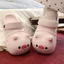 Mềm Mại Dễ Thương Piggy EVA Baotou Dép Nhẹ Chống Mài Mòn Lỗ Giày Nữ Mùa Hè Ngoài Mặc Dép Đi Biển