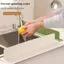 DUSKGLOW 1 / 2 chiếc Tấm chắn bùn bồn rửa, Đồ dùng nhà bếp Tấm vách ngăn nước chống dầu, Silicon đa chức năng có cốc hút Bể bơi sắp xếp sản phẩm gia dụng