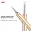 Trong Kho Đôi Kết thúc Mụn Đầu Đen Loại Bỏ Kim Mụn Đầu Đen Clip Vẻ Đẹp Tạo Tác Blemish Vắt Loại Bỏ Kim Công Cụ Cá Tuyết