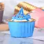 SWEET 50 Chiếc Nhôm Phim Chất Liệu Muffin Cupcake Cốc Giấy Chống Dầu Cupcake Lót Nướng Khay Hộp Đựng Caissettes Cupcake Bọc Giấy Tiệc Cưới n