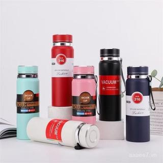 Bình Giữ Nhiệt Vacuum Sports Inox 316 Dung Tích 800ml Có Dây Quai Bình Nước Thể Thao Mang Theo