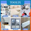 5 Mét Cuộn Keo 2 Mặt 3M Băng Gai Dính Velcro Dán Xé Treo Đồ Tiện Lợi-TOOLIX