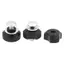 AIHOM BCD Cánh Vít ngón tay cái bằng thép không gỉ 1Pc Qui Phát hành Núm tay cho thiết bị Sử dụng dưới nước đáng tin cậy,