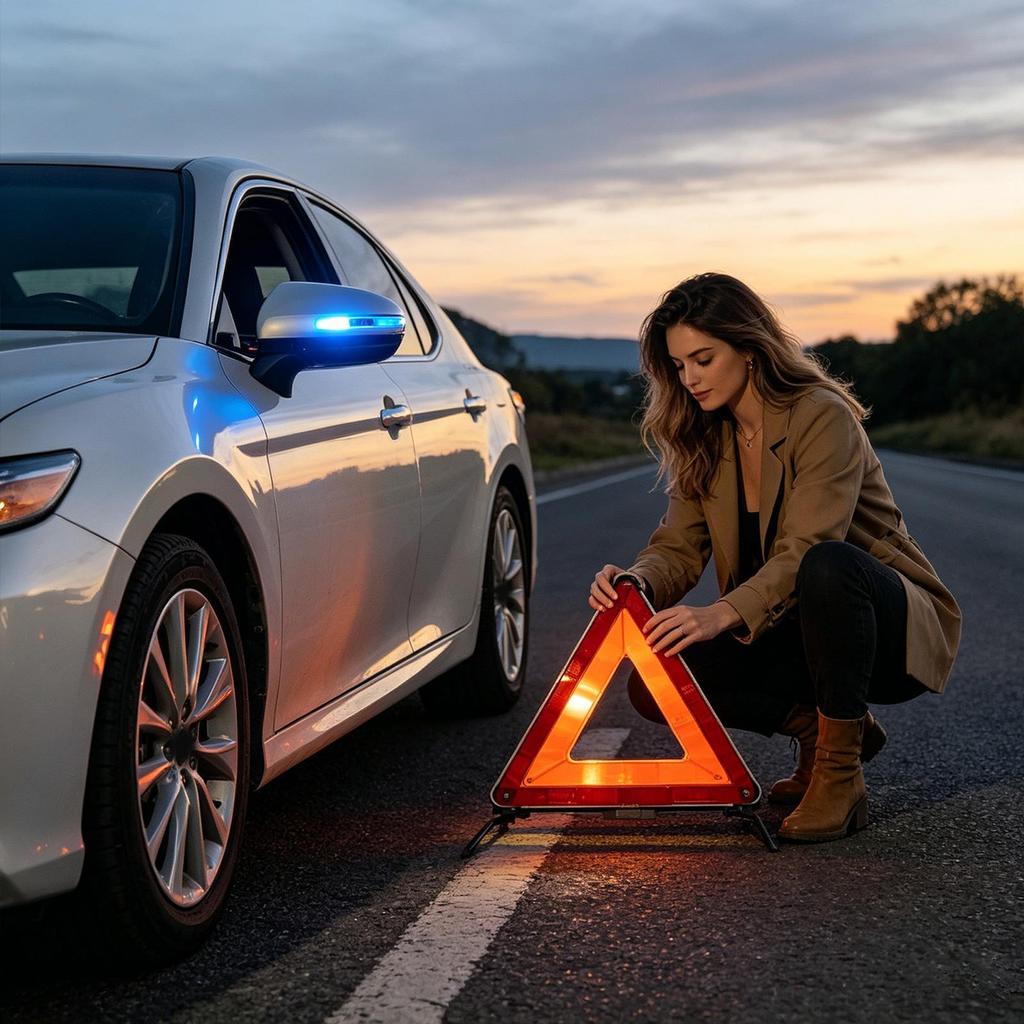 Đèn LED cảnh báo cửa ô tô, đèn an toàn không dây nhấp nháy, đèn chào mừng cho SUV