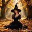 Mũ Phù Thủy Nữ Bướm Xếp Ly Viền Halloween Mũ Dự Tiệc Cho Lễ Hội Cosplay