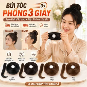 🔥【Giao hàng trong vòng 24 giờ】Băng đô tổ chim | Búi tóc tạo độ phồng | Kẹp tóc | Tóc giả búi tổ chim | Búi tóc
