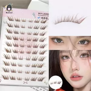 Không Cần Keo Fox Eye Effect Lông Mi Giả Lông Mi Tự Dính Có Thể Tái Sử Dụng DIY Phân Đoạn Thi Winged Lash Nối Dài Sử Dụng Hàng Ngày Mới