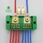 Hộp thiết bị đầu cuối dây một pha 2-IN 6 / 8-OUT FJ6 / JHD Thiết bị đầu cuối kết nối dây gia đình Blo [mới]