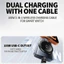 Dây cáp sạc đồng hồ BTM USB C Dây dữ liệu cho máy tính xách tay Bộ đặt điện thoại và bàn làm việc