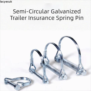 LACYESUK Trailer Khớp Nối Pin, Hạng Nặng Chia Trailer Khóa Pin, Trục Khóa Hình Chữ D Chống Ăn Mòn Vòng Tròn Dây Khóa Pin Thuyền Xe Tải