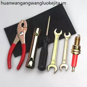 Xe tay ga Công cụ sửa chữa xe máy Loại bỏ bộ công cụ ô tô Bugi Hướng dẫn sử dụng Ổ cắm cờ lê Bộ sơ cứu đa năng