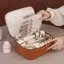 Trong Kho Xách Tay Công Suất Lớn Đa Năng Túi Mỹ Phẩm Với Tự do Chia Trang Điểm Lưu Trữ Cod