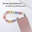Ốp lưng iphone Rainbow chống mất dây buộc điện thoại di động 16promax bát cầm tay 15plus thích hợp cho Apple 14 dây chuyền vỏ điện thoại di động dây buộc