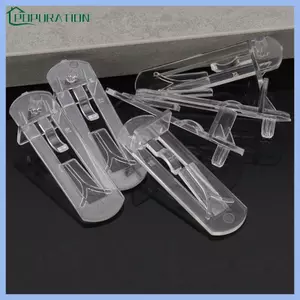 POP 10Lots Kệ Nhựa Trong Suốt Kẹp Chịu Lực Cho Tủ Và Tủ Sách