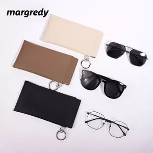Kính râm MARGREDY, Hộp đựng tai nghe Túi kính kín tự động, Vỏ bảo vệ sáng tạo Chống nước với kính Túi lưu trữ cáp dữ liệu bằng vải cho du lịch